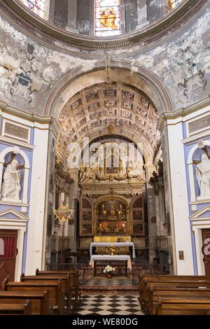 France, Vaucluse, Luberon, Apt, the chapel of Sainte-Anne in saint Ann's cathedral Stock Photo