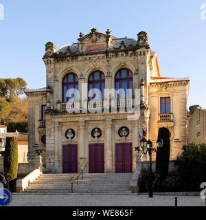 France, Vaucluse, Orange, during Aristide Briand, Municipal Theatre Stock Photo