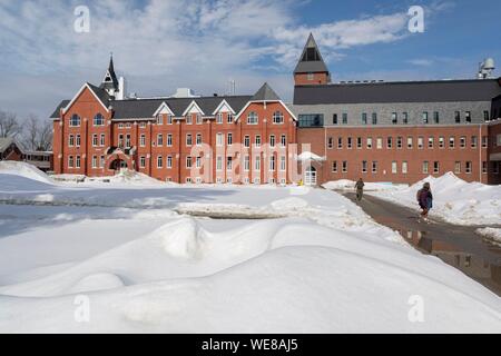 Canada, Quebec province, Eastern Townships Region or Estrie, City of Sherbrooke, Lennoxville Borough, Bishop's University Stock Photo