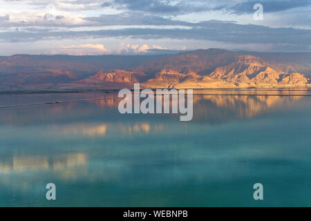Picturesque view on the Dead sea, Israel Stock Photo