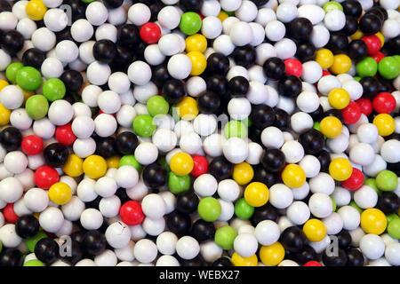 Colorful bright background, multi-colored balls. Sweet nice background candy Stock Photo