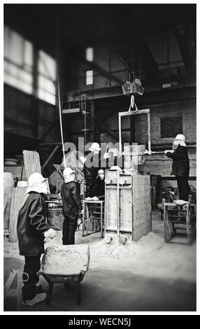 Workers Working In Metal Industry