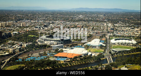 Australia, Melbourne, beautiful landscape, Eureka Skydeck view Stock Photo