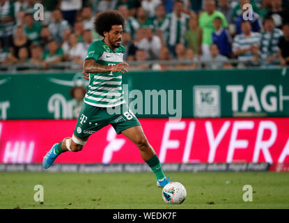 BUDAPEST, HUNGARY - JUNE 20: (r-l) Isael da Silva Barbosa of