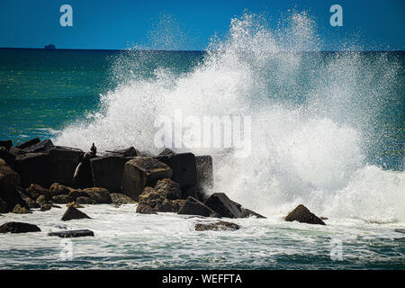 New Zealand beautiful landscape, Napier, North Island Stock Photo
