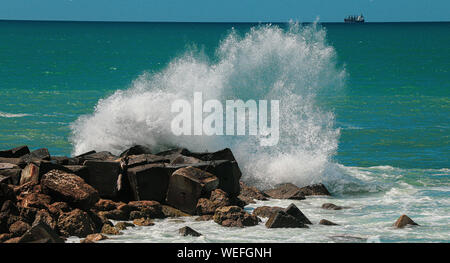 New Zealand beautiful landscape, Napier, North Island Stock Photo