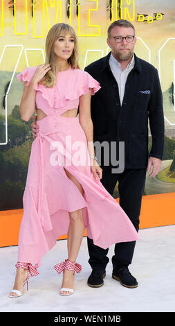 The UK Premiere of 'Once Upon a Time... in Hollywood' held at the Odeon Luxe, Leicester Square - Arrivals Featuring: Guy Ritchie, Jacqui Ainsley Where: London, United Kingdom When: 30 Jul 2019 Credit: Mario Mitsis/WENN.com Stock Photo