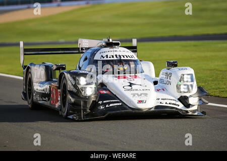 The 1 Rebellion Racing Rebellion R13 Gibson of Bruno Senna