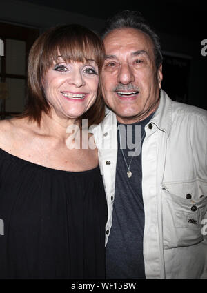 File Pictures: ***Exclusive Coverage*** Backstage at 'LOOPED' starring Valerie Harper as Tallulah Bankhead at the Arena Stage - Ford Theatre in Washington, DC June 12, 2009 pictured with her old acting buddy Joe Sicari Credit: Walter McBride/MediaPunch Credit: MediaPunch Inc/Alamy Live News Stock Photo