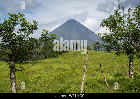 Arenal Volcano, Alajuela Province, Costa Rica Stock Photo
