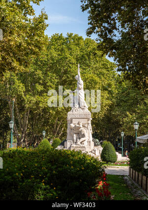 Monument to the dead of the Great War in Lisbon Stock Photo