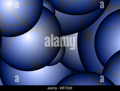 Vector illustration of colourful design template with circles style. Vector modern circle template of abstract background with gradient style Stock Vector