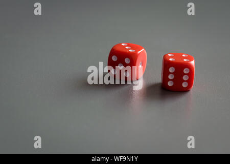 Roll The Dice Words On Two Red Dice Isolated On White Background Royalty  Free SVG, Cliparts, Vectors, and Stock Illustration. Image 30594085.