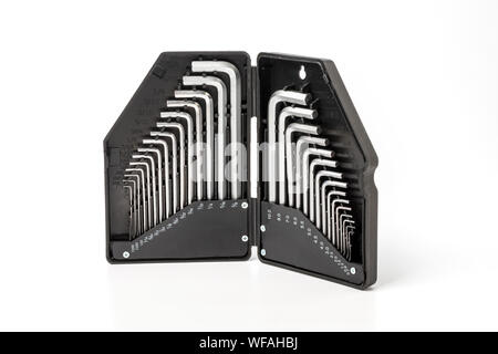 A Pack of Allen Keys Stock Photo
