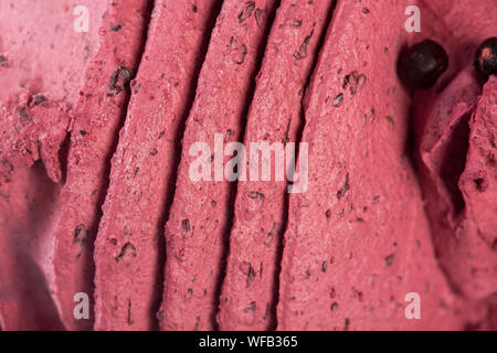 Nice background image of raspberry ripple flavored ice cream. Stock Photo