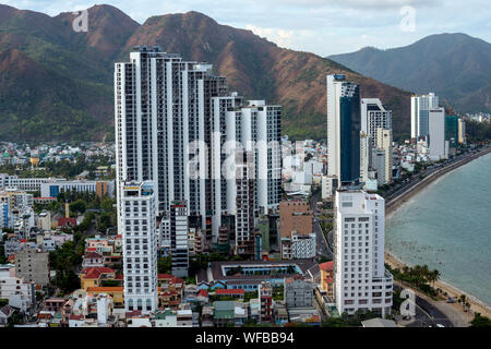 New property and development in Nha Trang, Vietnam. Stock Photo