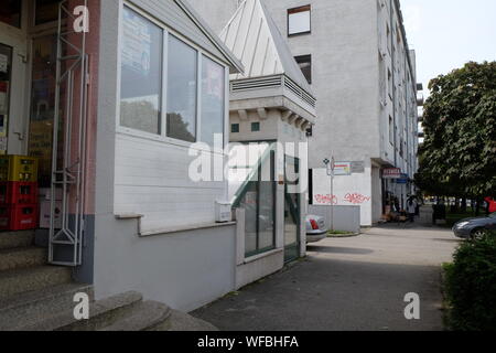 New housing blocks in Malesnica residential area, Zagreb, Croatia Stock Photo