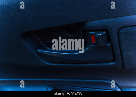 Car Door Handle Showing Door Is Unlocked Image For Car Interior