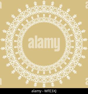 Elegant Vector Ornament in Classic Style Stock Vector