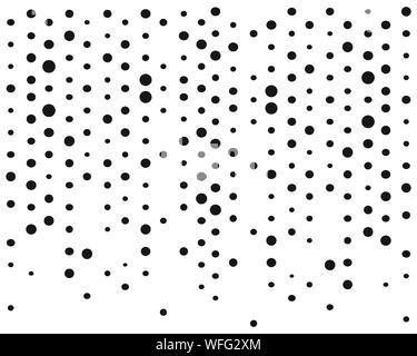 Dots vector background illustration design template Stock Vector