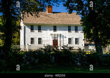 Nathan Lester House Ledyard, Connecticut, USA Stock Photo - Alamy