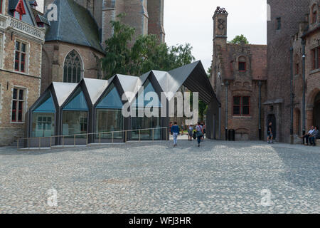 Gruuthusemuseum in Bruges, Belgium Stock Photo