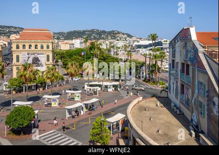 France, Alpes-Maritimes , Cannes, Suquet district Stock Photo