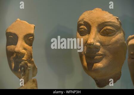 Italy, Sicily, Agrigente, San Nicola archeological museum, above the Valley of the Temples Stock Photo