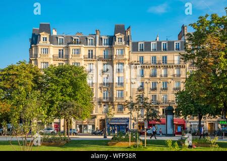 France, Paris, the new Place de la Nation inaugurated on 07/07/2019 Stock Photo