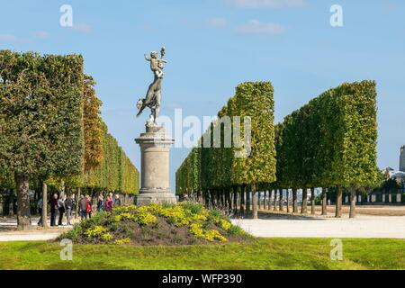 France, Yvelines, Saint Germain en Laye, Castle Park Stock Photo