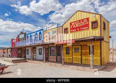 United States, Arizona, Route 66, Seligman Stock Photo