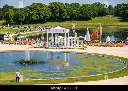 France, Oise, Chantilly, Chateau de Chantilly, 5th edition of Chantilly Arts & Elegance Richard Mille, a day devoted to vintage and collections cars Stock Photo