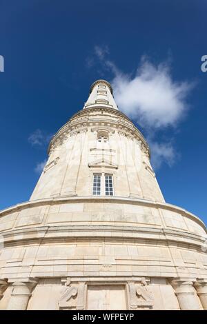 France, Gironde, Le Verdon sur Mer, The Cordouan lighthouse, Historical Monument Stock Photo