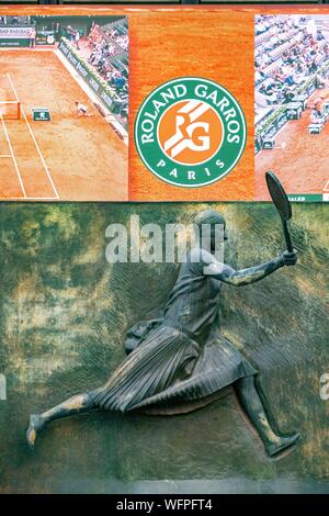 France, Paris, Roland Garros Stock Photo