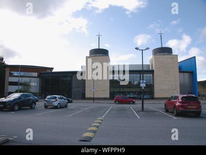 Cathedral House Christian Fellowship building  new build St Thomas  road Folly Hall in Huddersfield Yorkshire England Stock Photo