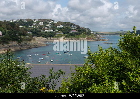 South Sands beach, Salcombe, Devon, UK Stock Photo