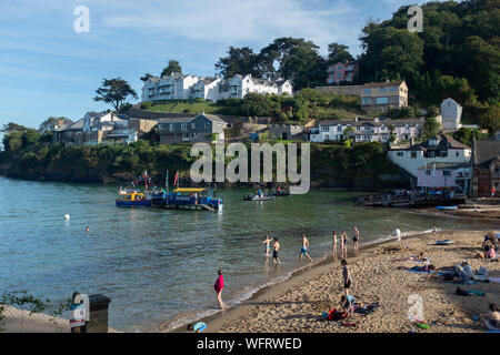 South Sands beach, Salcombe, Devon, UK Stock Photo