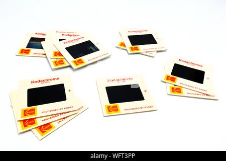 Vintage 1970s KODAK Kodachrome transparency slides Stock Photo - Alamy