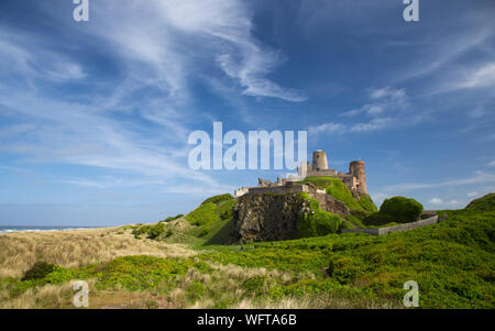 Bamburgh Castle, Northumberland, UK Stock Photo