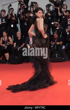 Venice, Italy. 31st Aug, 2019. Hikari Mori attends the premiere of 'Joker' during the 76th Venice Film Festival at Palazzo del Cinema on the Lido in Venice, Italy, on 31 August 2019. | usage worldwide Credit: dpa picture alliance/Alamy Live News Stock Photo