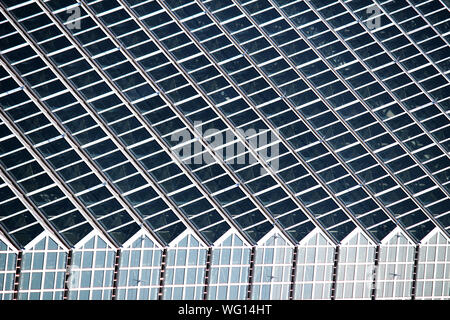 Abstract city texture taken close-up to the building's outer wall Stock Photo