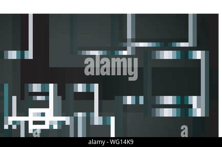 Modern Abstract Vector Box Background. with white gradient strips. eps 10 template Stock Vector