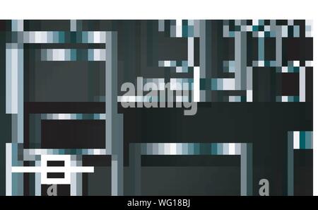Modern Abstract Vector Box Background. with white gradient strips. eps 10 template Stock Vector