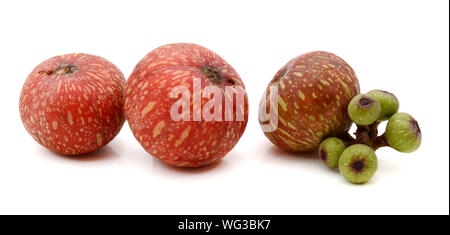 Fresh figs isolated on a white background Stock Photo