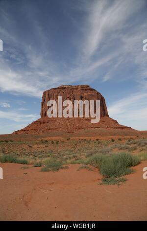 in USA inside the monument valley park the beauty of amazing nature tourist destination Stock Photo