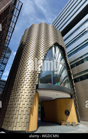 3 Broadgate, Broadgate Estate marketing suite, City of London, United Kingdom Stock Photo