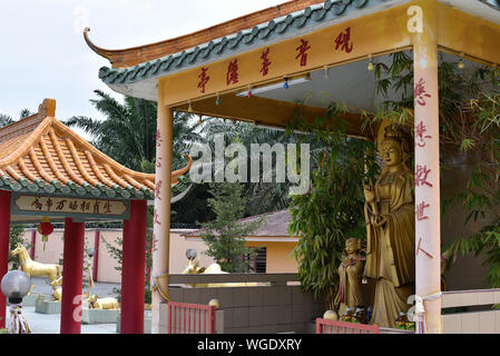 Chemor, Malaysia - June 23, 2018: Seen Hock Yeen, Confucius Temple, is well-known for bringing luck to students who are going to sit for exams. Stock Photo