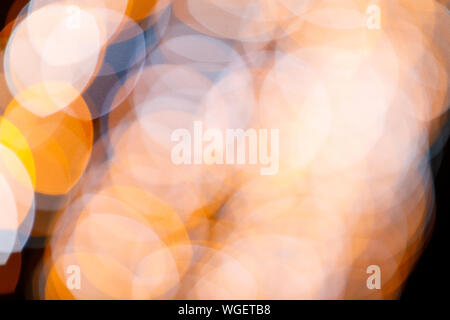 Abstract background with colorful bokeh or blurry round colorful light bubbles Stock Photo