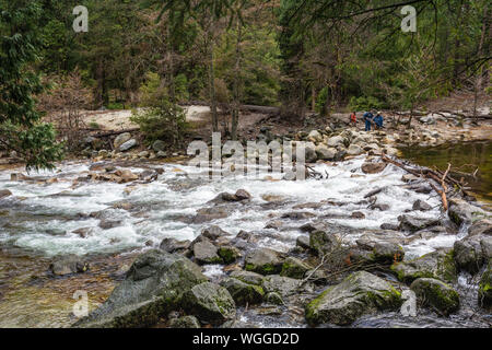 River in Yosemite National Park, California, USA Stock Photo