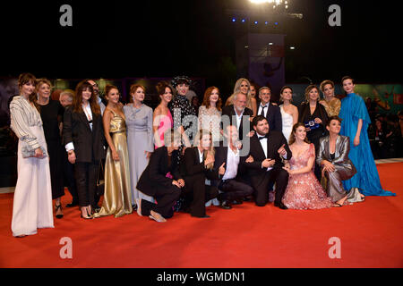 Venice, Italy. 01st Sep, 2019. 76th Venice Film Festival 2019, Red Carpet Filming Italy. Credit: Independent Photo Agency/Alamy Live News Stock Photo
